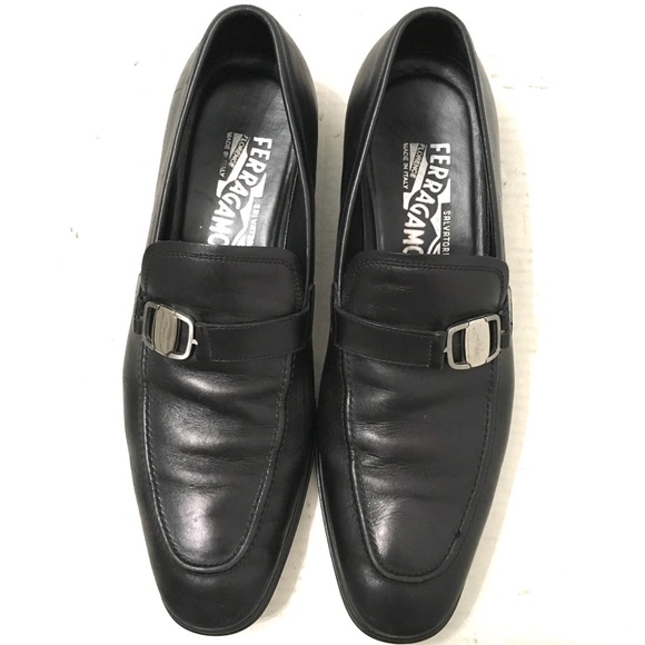 Salvatore Ferragamo Men’s Black Rain Lux Shoes main image 7